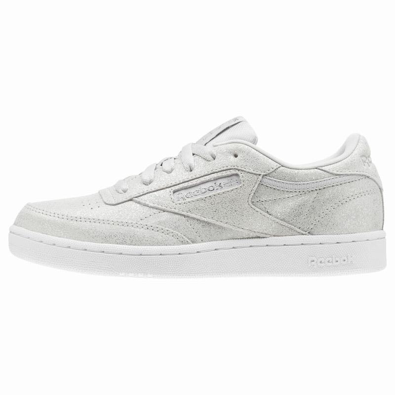 Tenisi Reebok Club C Fete Albi Romania YZ7187VR